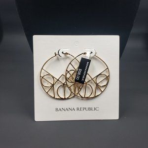 Banana Republic  - Stylish Hoop Earrings